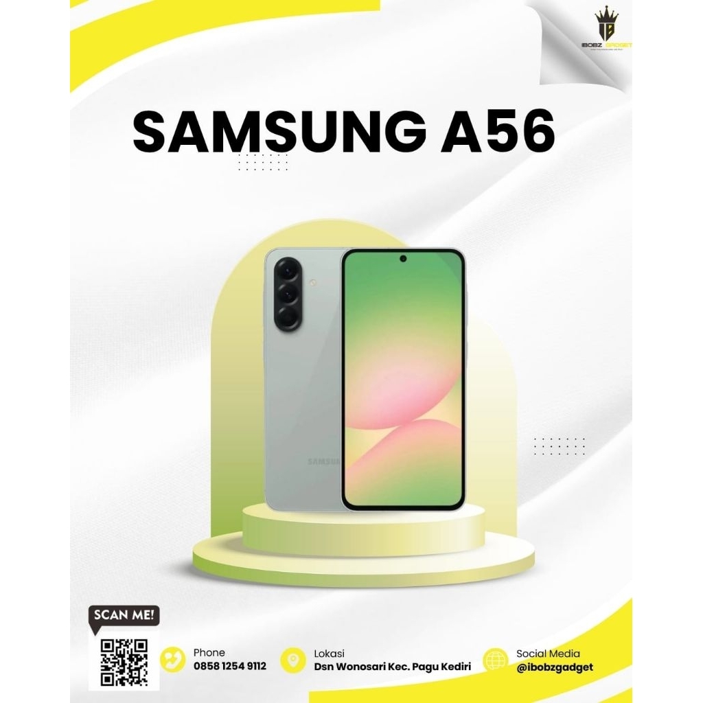 SAMSUNG GALAXY A56 12/256 SECOND LIKE NEW GARANSI RESMI