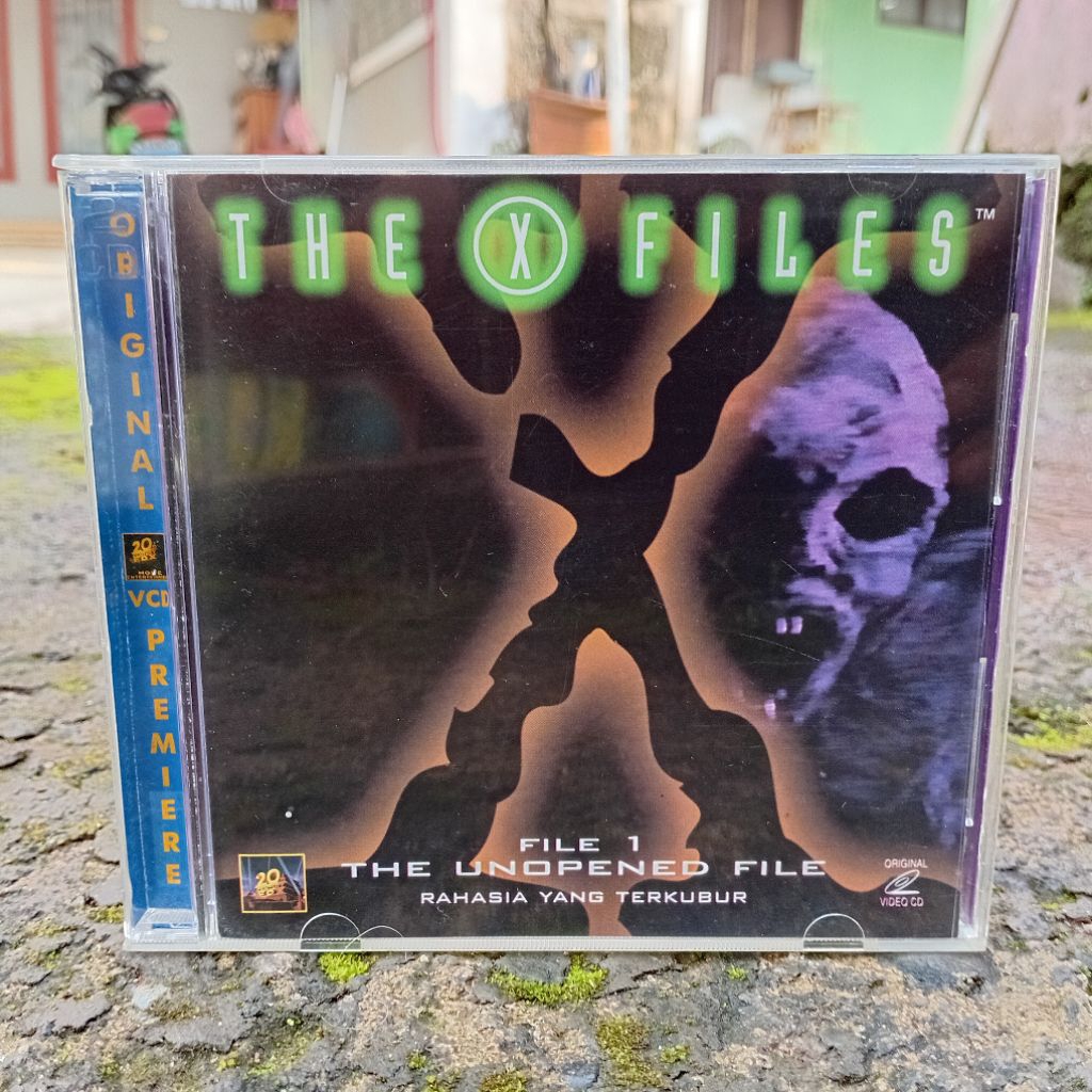 VCD The X-Files File 1 The Unopened File (1995) Teks Indonesia Original 20th Century Fox VideoCD