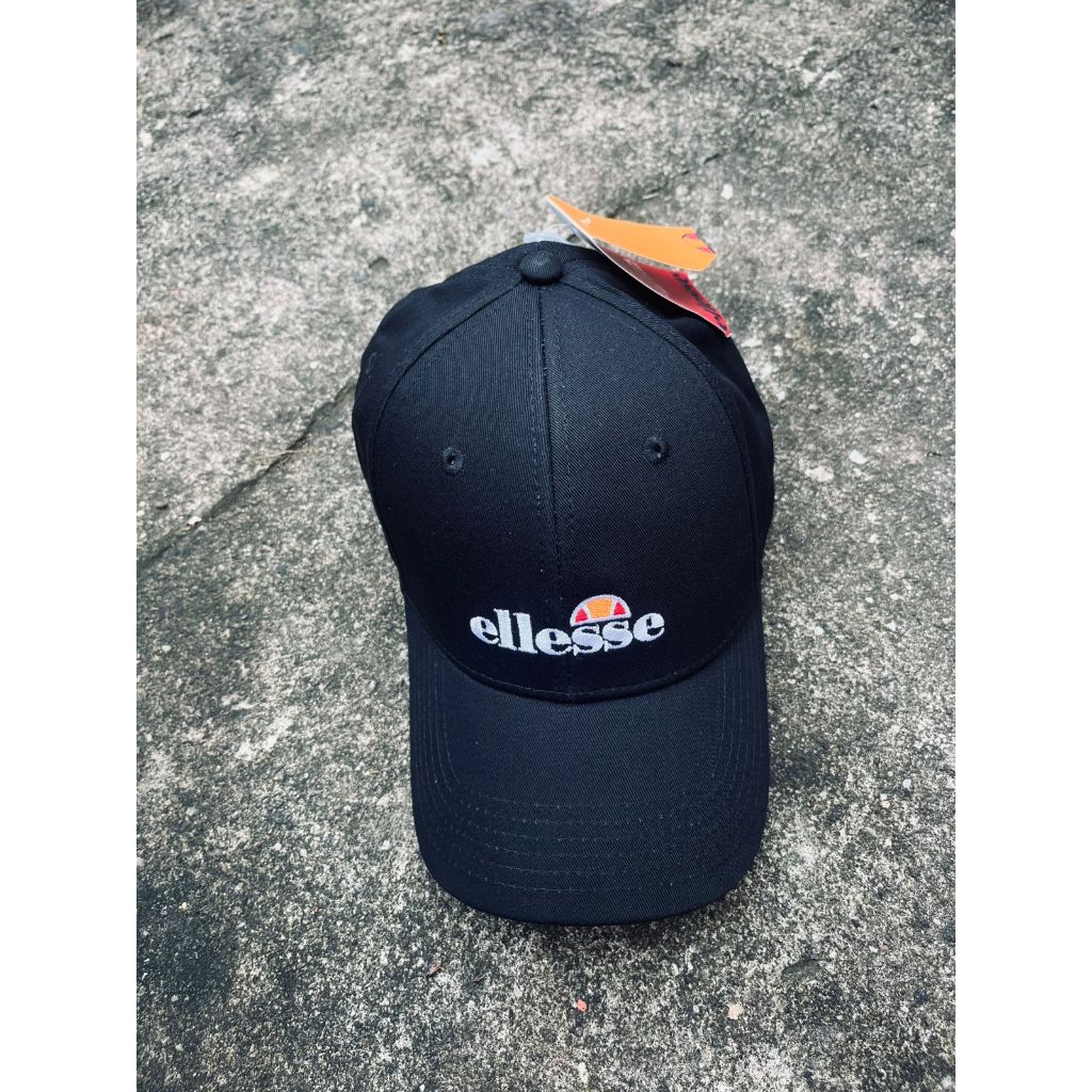 Topi Ellesse Hitam Casual Caps Black -Original