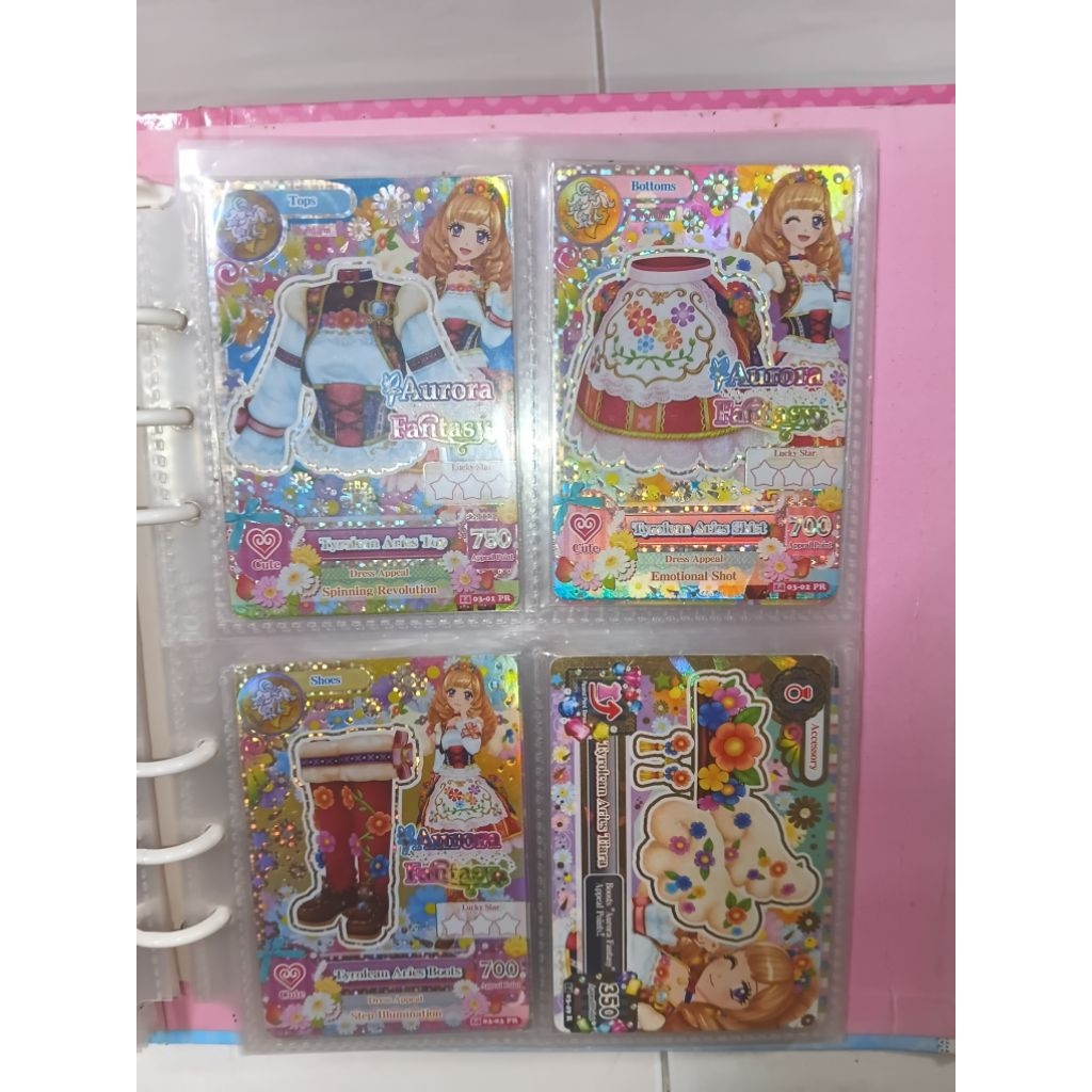 Aikatsu premium tyrolean aries coord aurora fantasy