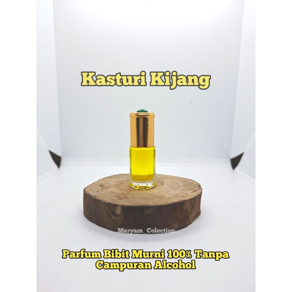 Kasturi Kijang | Parfum Kasturi Kijang Bibit Murni 100% Tanpa Campuran Alcohol | Minyak Wangi Kastur