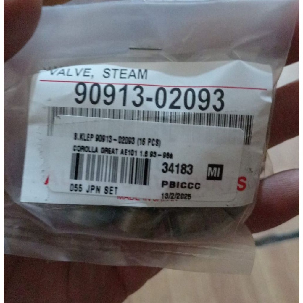 Seal Klep Toyota Soluna Corolla Great Japan