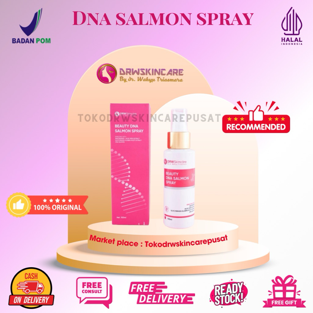 Drw skincare DNA Salmon ORI BPOM /DNA Salmon spray