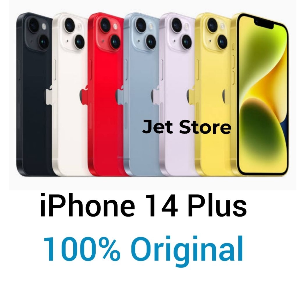 iPhone 14 Plus 5G 128GB 256GB 512GB Original 14+ Second / Seken / Bekas Mulus Inter BC