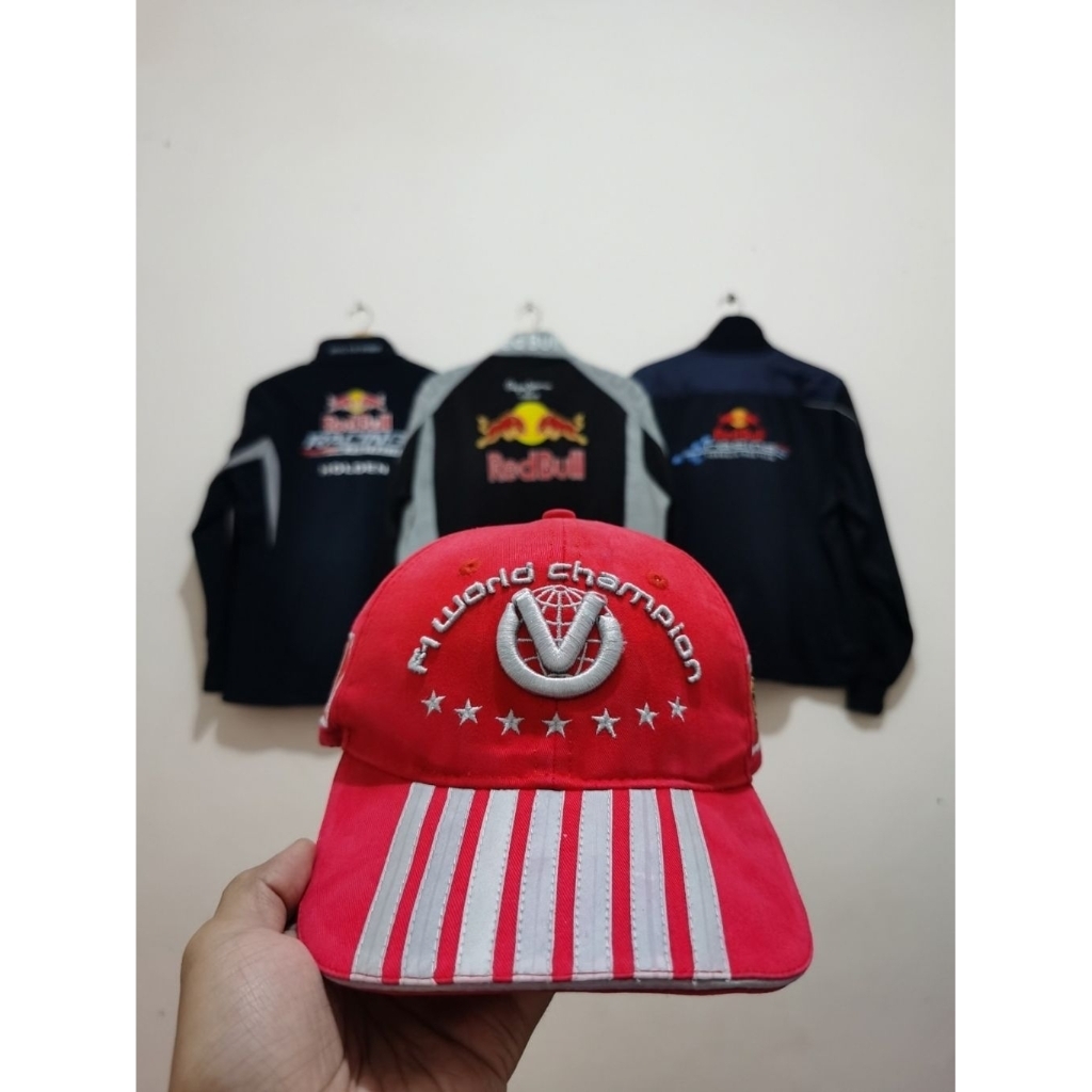 Topi F1 ferrari Michael Schumacher 7 Times Champion