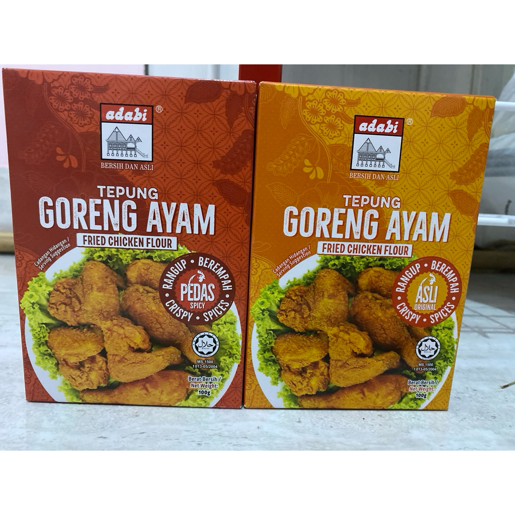 Tepung goreng ayam adabi