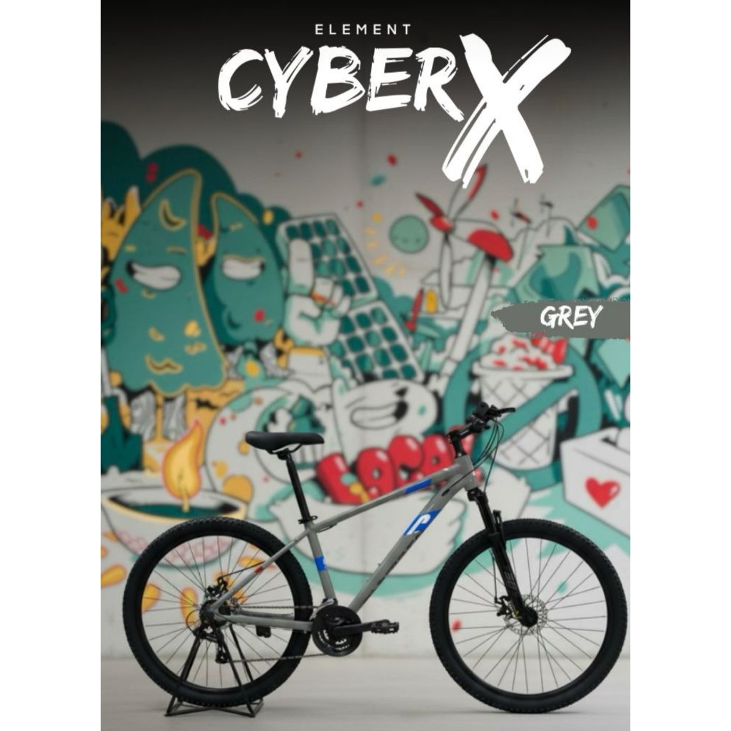 SEPEDA MTB 27,5" ELEMENT CYBER 7 ALLOY 21SP