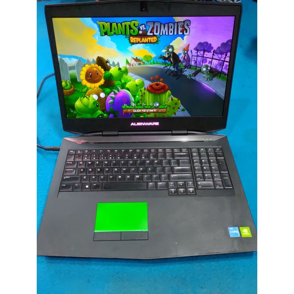 LAPTOP ALIENWARE 17 RANGER i7 MX SSD DUAL VGA NVIDIA GTX OC UNLOCKED