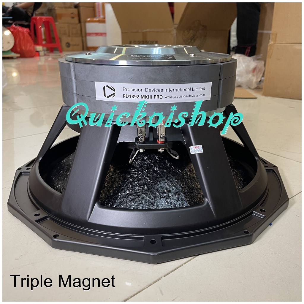 COMPONENT SPEAKER PD1892MKIII PRO TRIPLE MAGNET