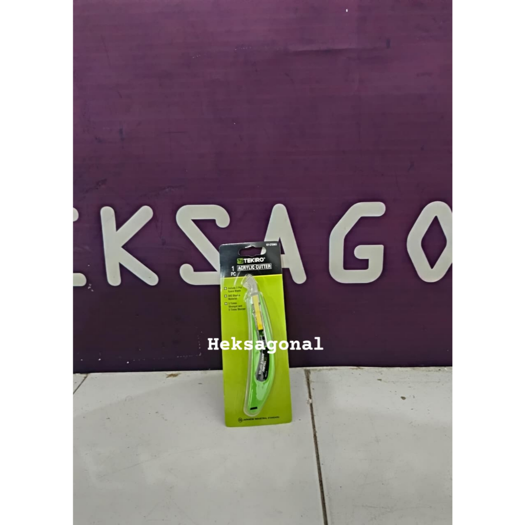 TEKIRO Pisau Cutter Acrylic Pemotong Cutting Akrilik HPL BPN
