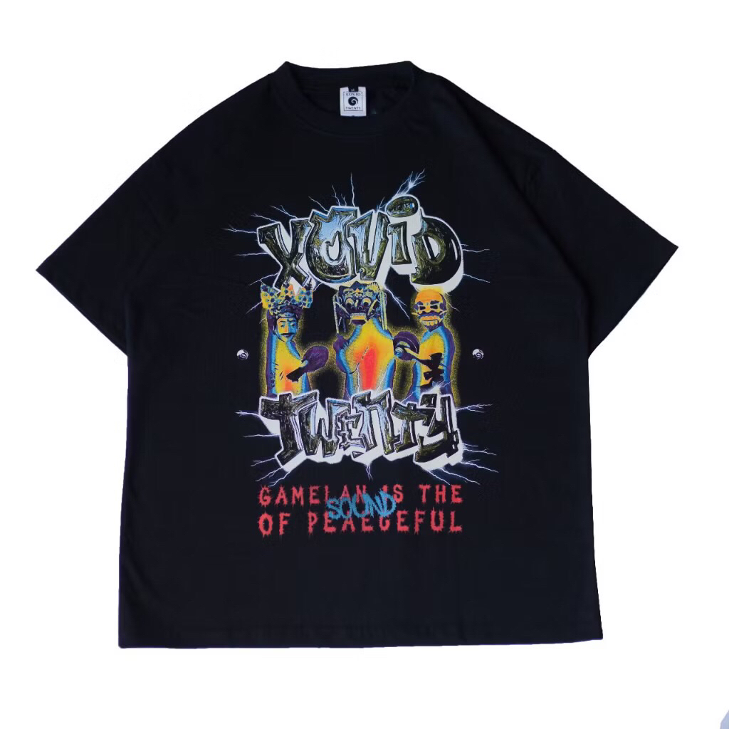 XOVID 20 - BALI GONG BLACK T-Shirt