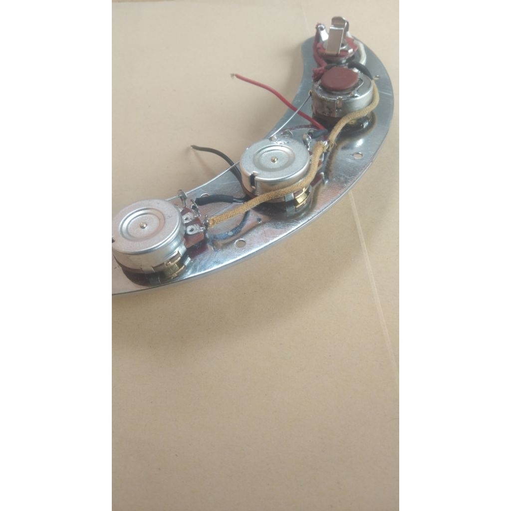 Prewiring Plat control Bass Musicman Passive + Pickup Jinwoo