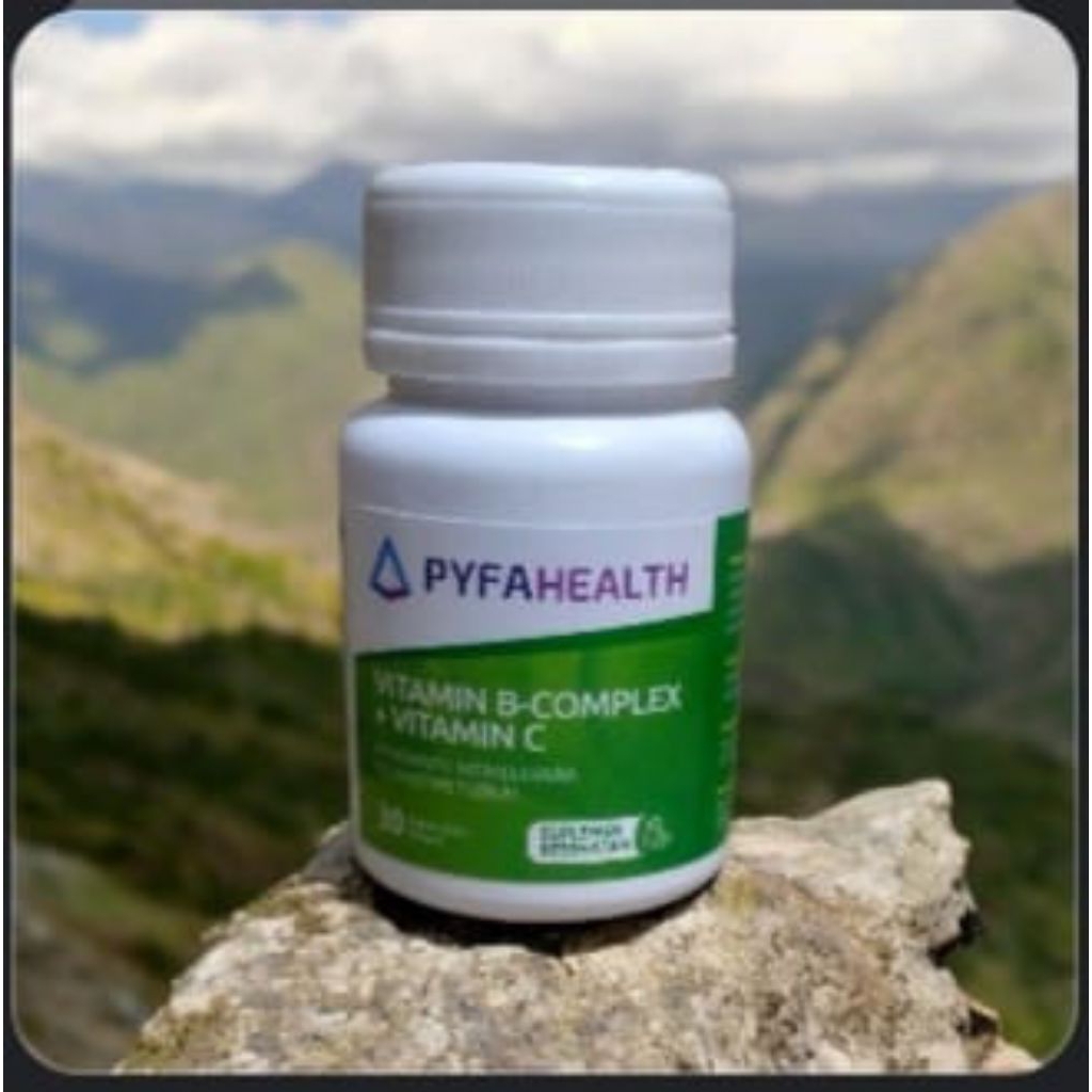 suplemen kesehatan pyfahealth vitamin b komplek dan vitamin c