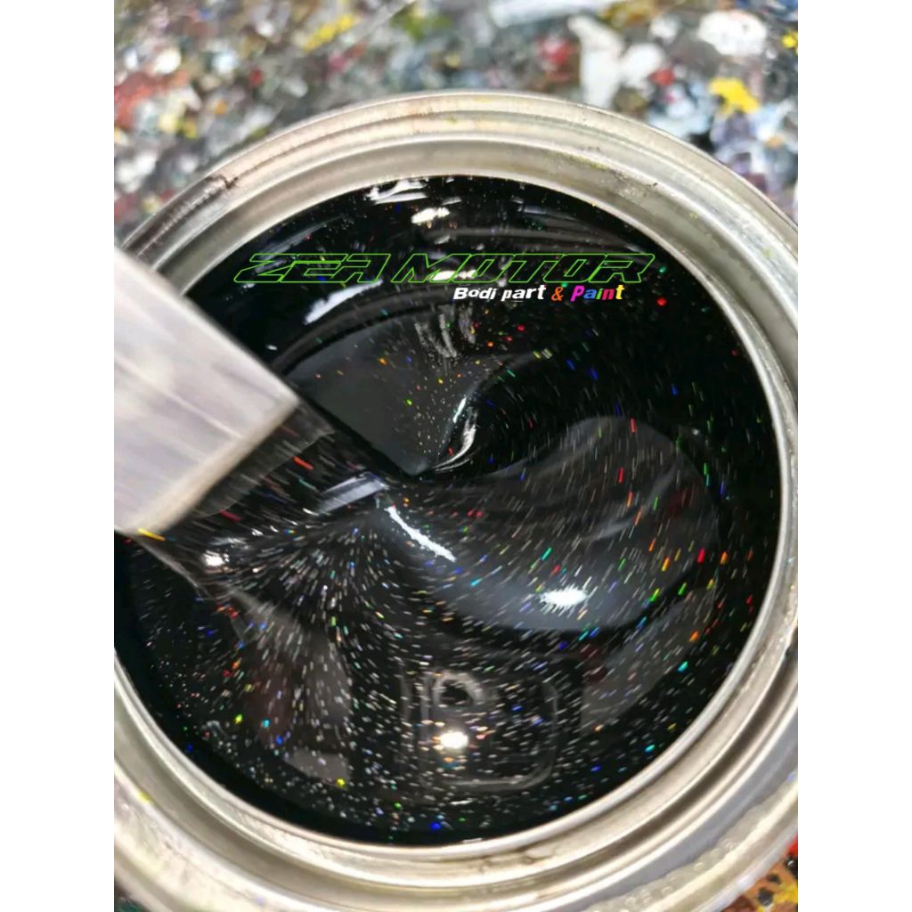 CAT HITAM XYRALIC CAT MOTOR/MOBIL PU