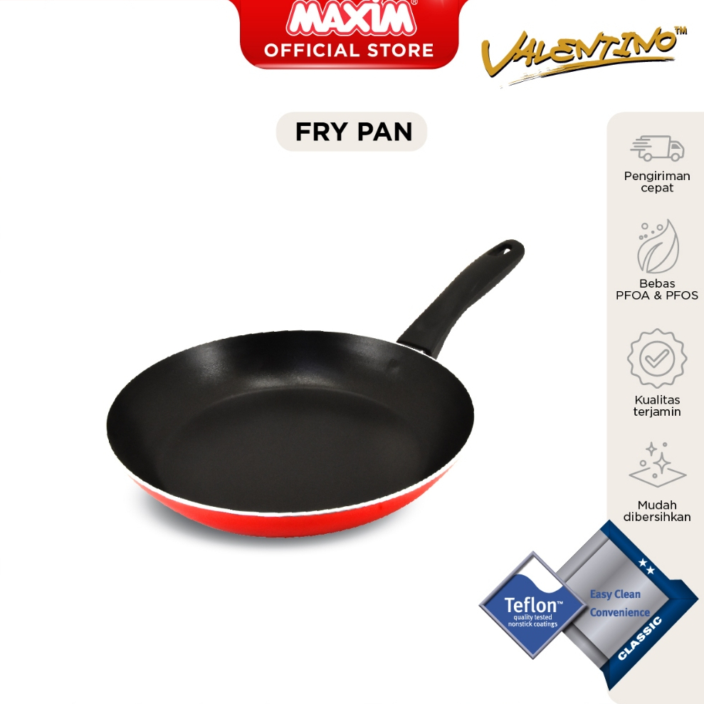 Maxim Wajan Panci Anti Lengket 18 20 22 24 26 cm / Panci Anti Lengket Maxim Valentino