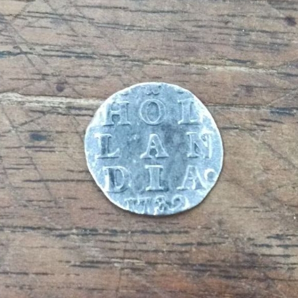 koin asli perak hollandia