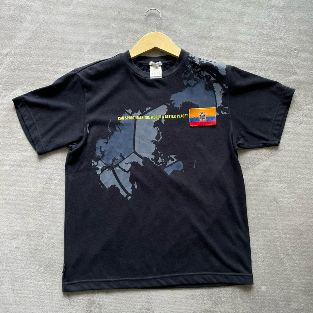 baju kaos tshirt by adingdong map globe navy fulltag lengkap