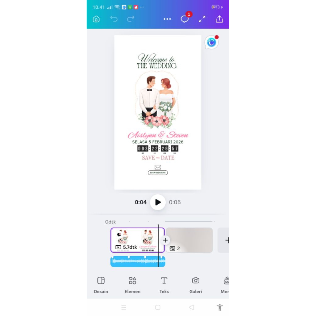 Jasa Desain Undangan Pernikahan Digital Website