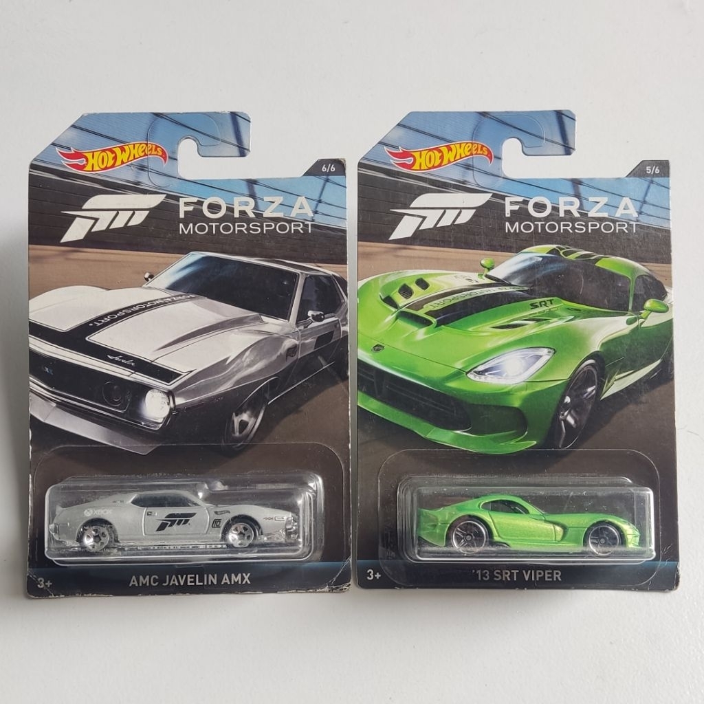 Hot Wheels Seri Forza Motorsport AMC Javelin AMX & 13 SRT Viper - HW SERIES