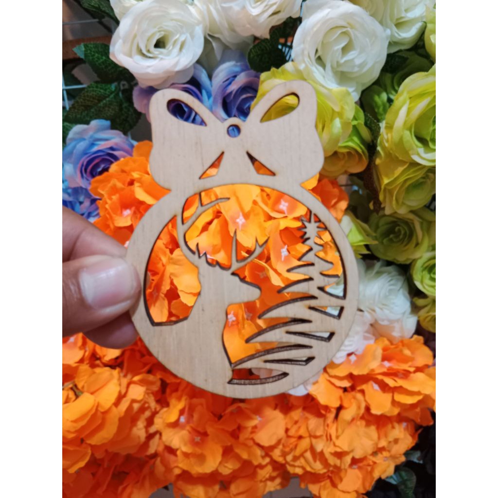 Pernak pernik natal | Aksesoris Natal | Plywood Aksesoris Natal