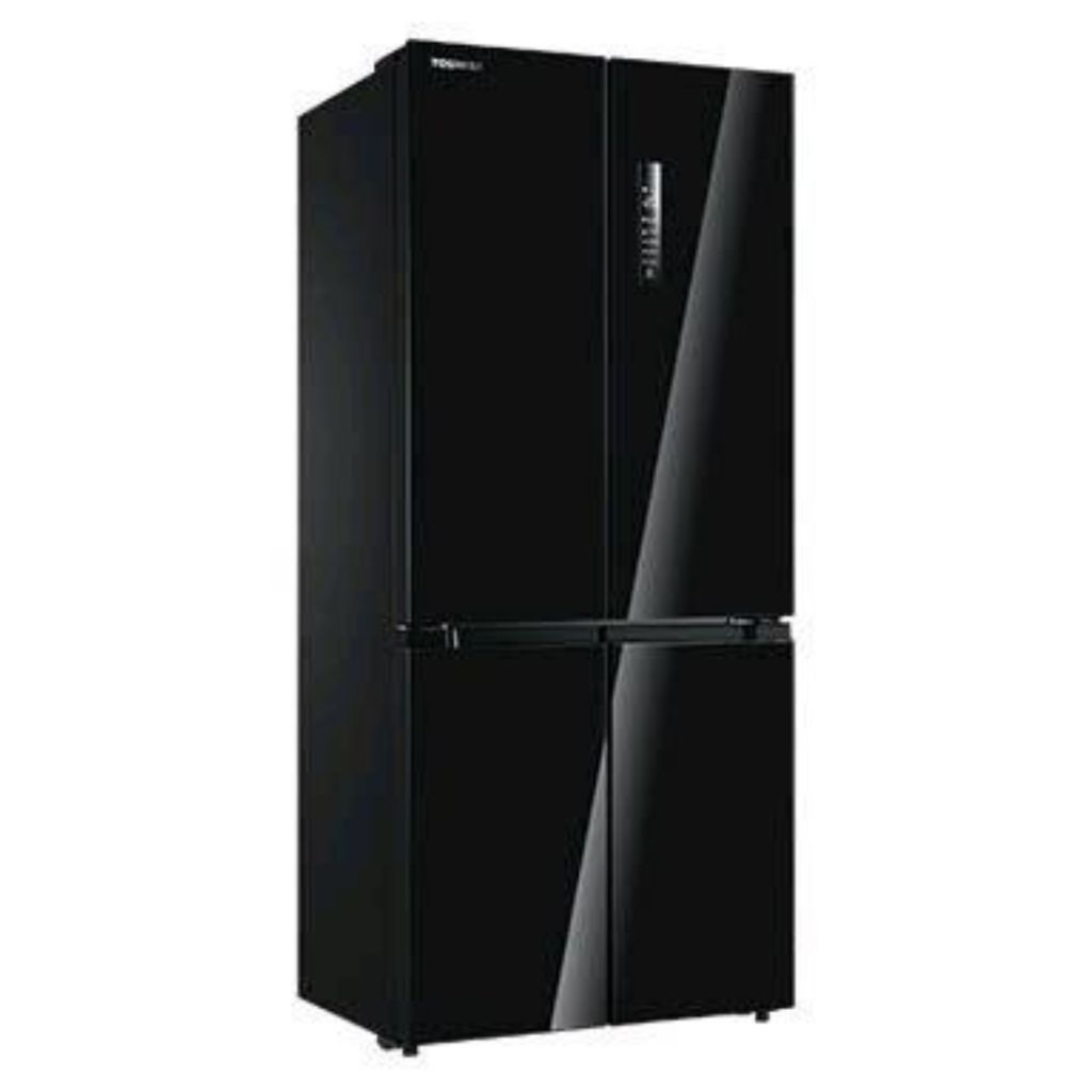 TOSHIBA GRRF677WI PGF Kulkas 4 pintu Glass door INVERTER TOSHIBA GRRF677WI-PGF