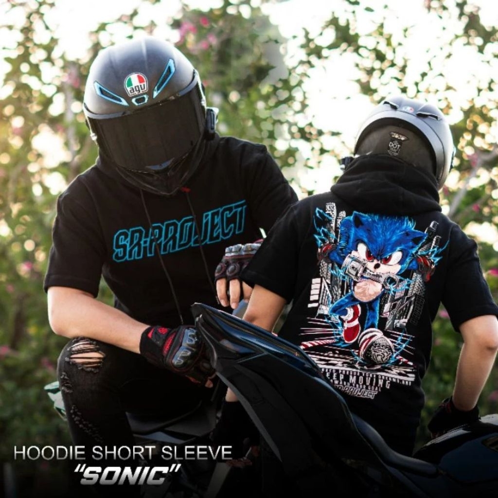 Hoodie Short Sleeve SR-PROJECT SONIC