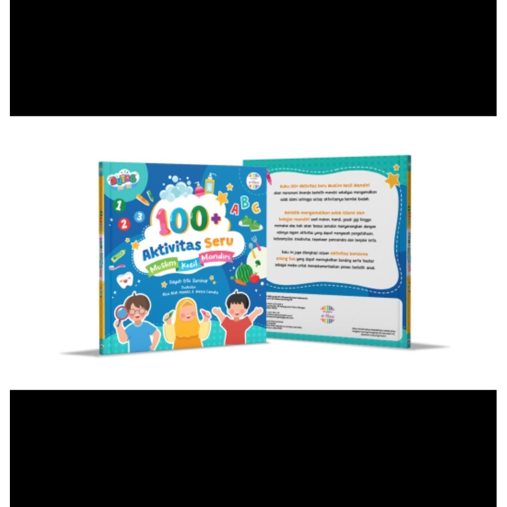 Buku aktivitas 100+ Aktivitas Seru  Muslim Kecil Mandiri El Hana