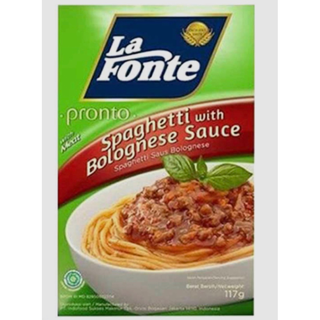 LaFonte Pronto Spaghetti With bolognese Sauce