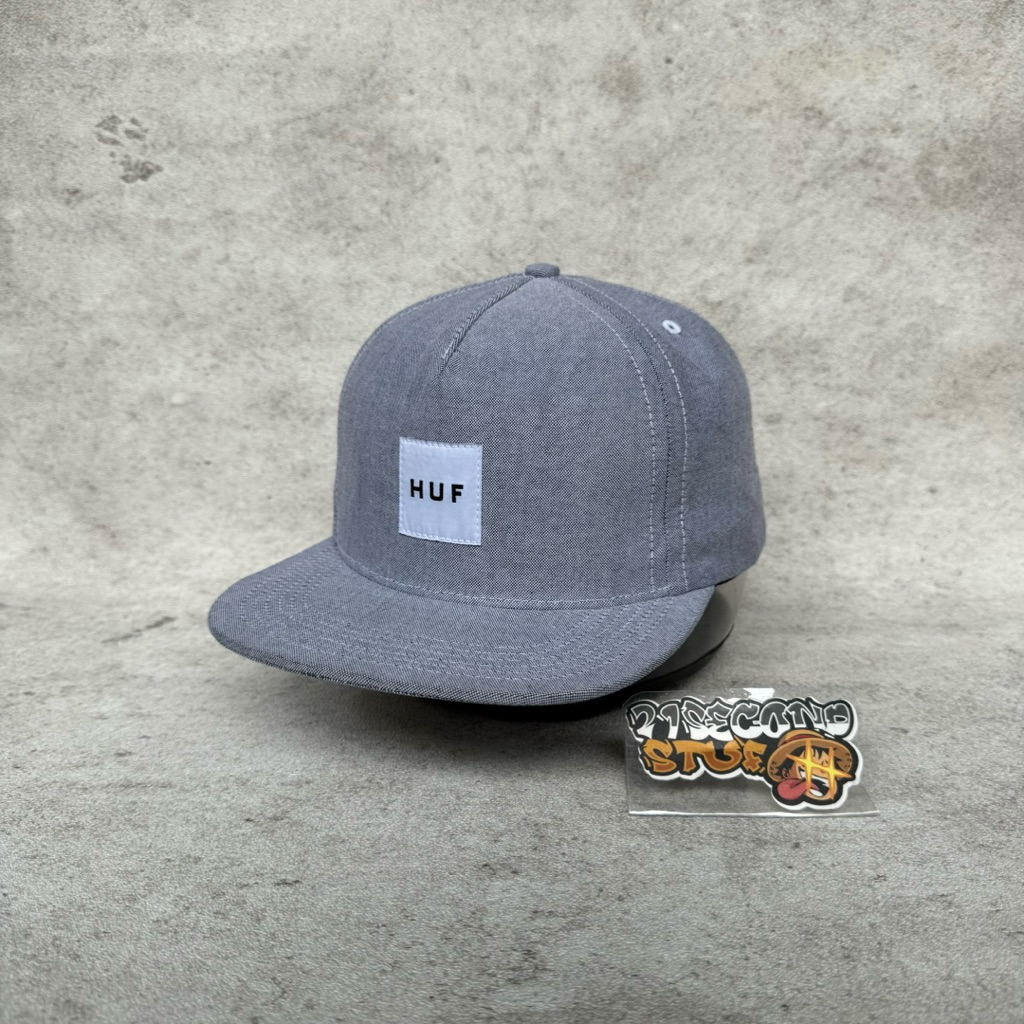 Topi Huf Abu Dewasa Second