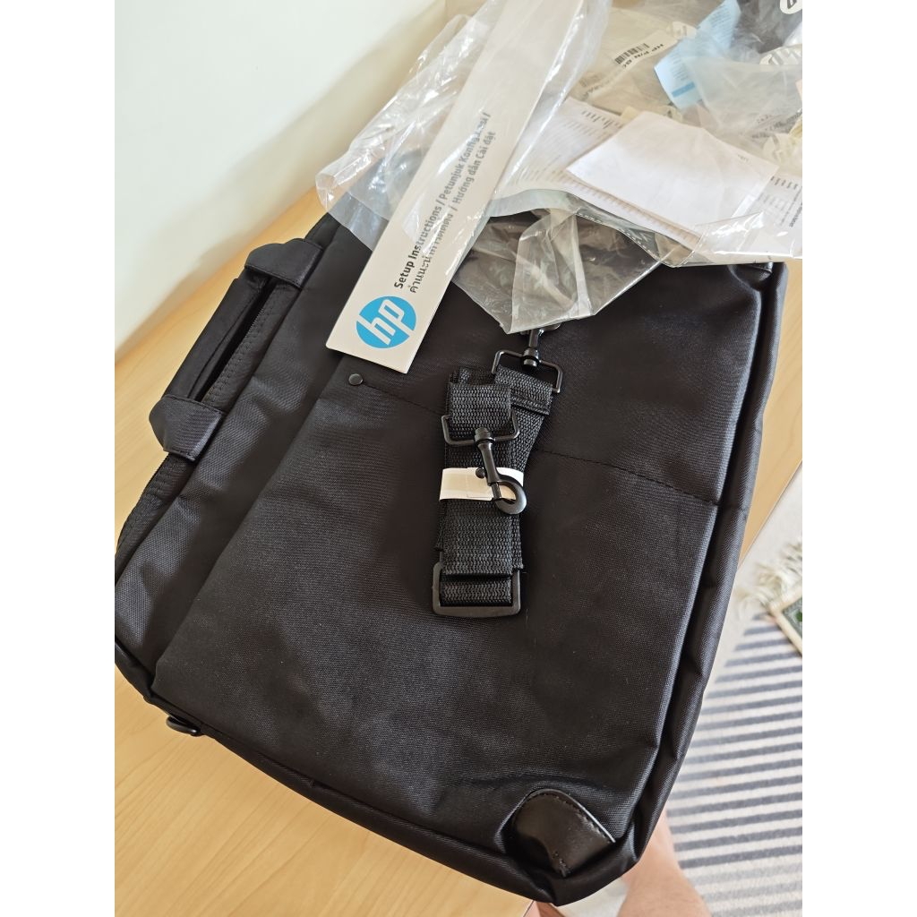 Tas laptop selempang bawaan laptop HP original