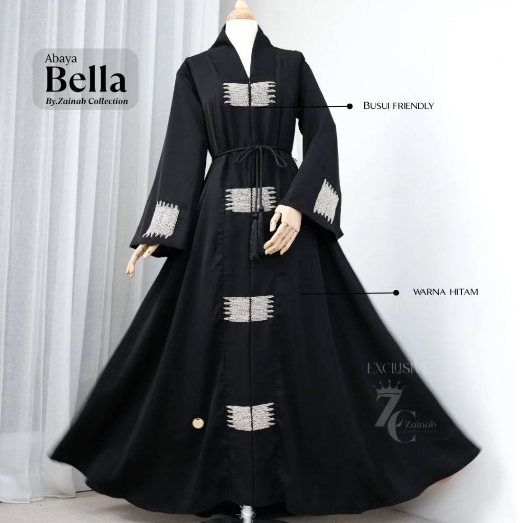 ABAYA BELLA ORI GAMIS ABAYA EXCLUSIVE