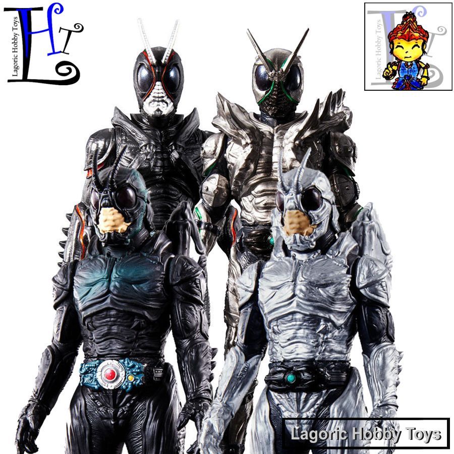 Movie Monster Series MMS Kamen Rider Black Sun Bandai Mix Varian Single Mainan