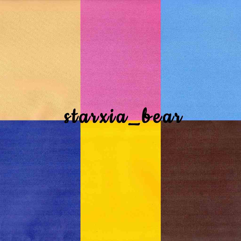 (10 LEMBAR) KERTAS KADO SANSANWAWA MOTIF WARNA POLOS/MERAH/KUNING/CREAM/BIRU/HITAM/DOFF