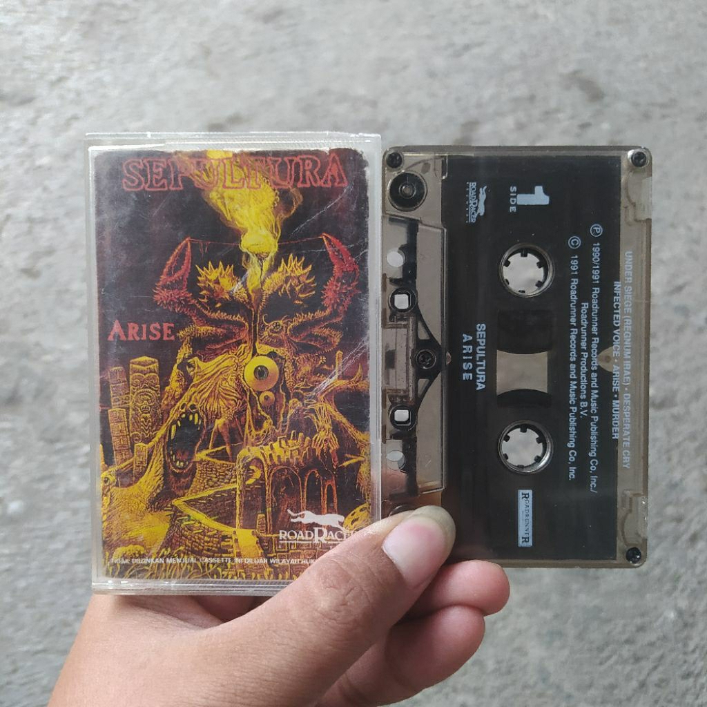 Kaset Pita Sepultura - Arise