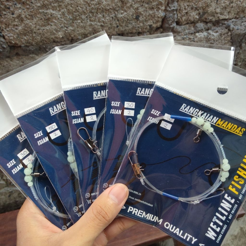 Rangkaian Mandas / Dasaran Peralatan Mancing Rangkaian Pancing Dasaran / Mandas GID