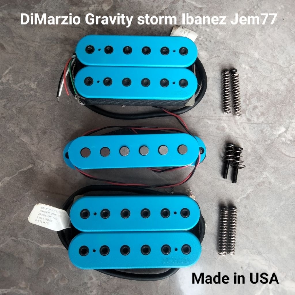 DiMarzio Gravity storm Ibanez Jem77P pickup Dimarzio Evolution steve vai