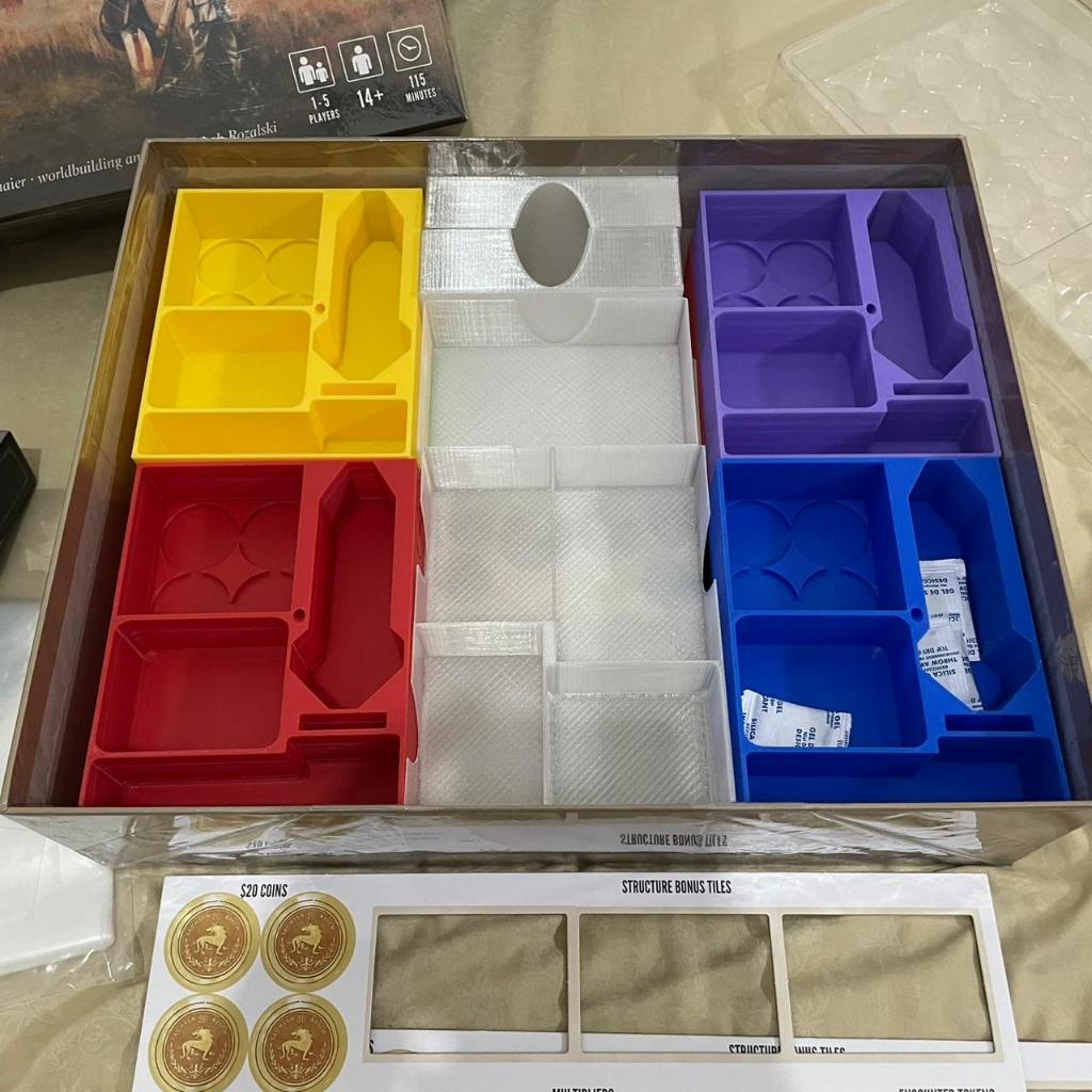 Insert/Organizer 3D Print Scythe + Box Scythe Expansion (Hanya Box)