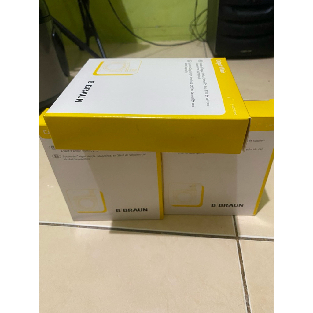 Benang Jahit Catgut Plain B Braun 3/0