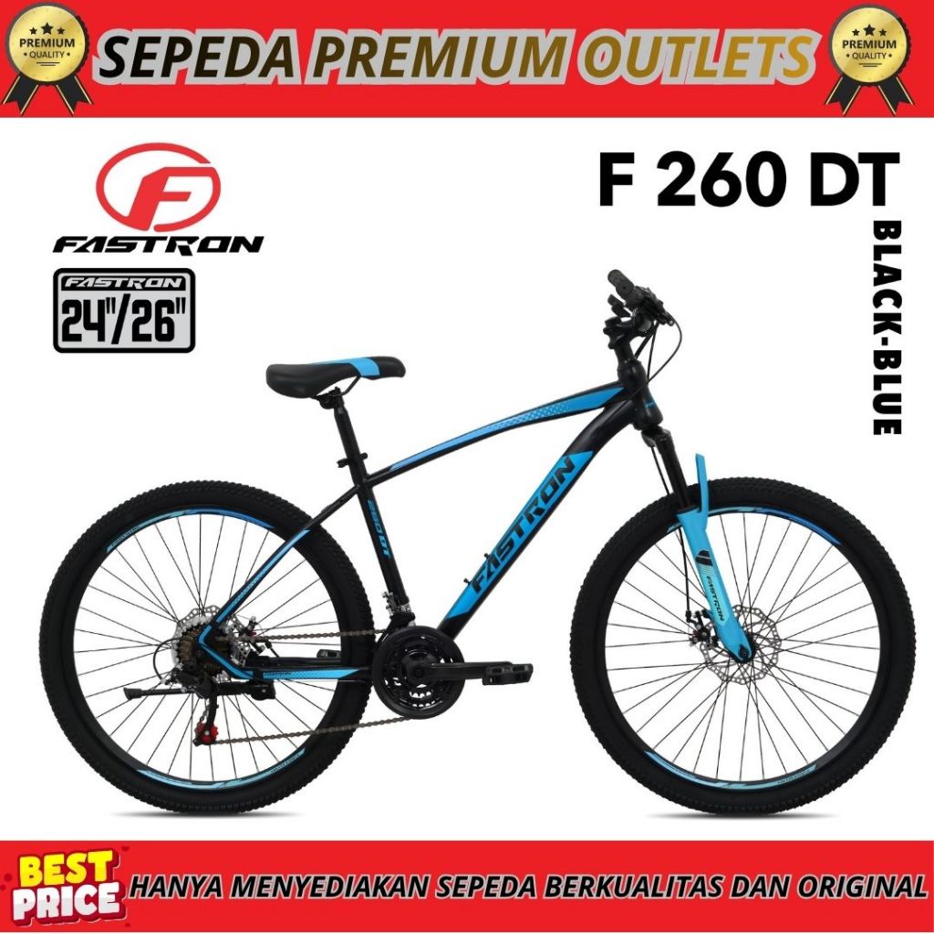 Sepeda Gunung MTB 24 Inc FASTRON F 260 DT