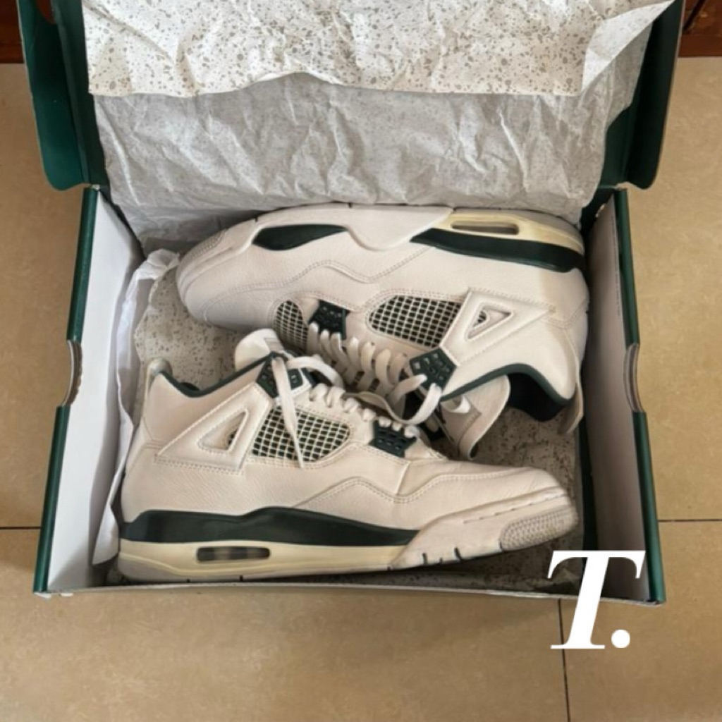 Air Jordan 4 Retro Oxidized Green