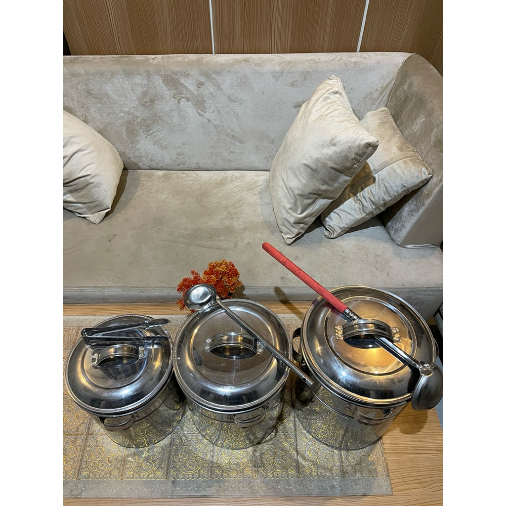 Dandang bakso jumbo ukuran 32cm stainless bahan teball