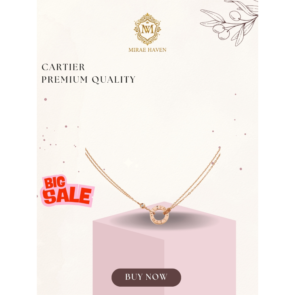 Perhiasan Kalung Wanita Emas Mawar