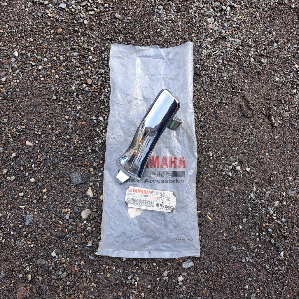 Cover kenalpot kecil yamaha scorpio PROTECTOR MUFLER (SX4) 5BP-E4718-00 Original YGP Yamaha genuin p