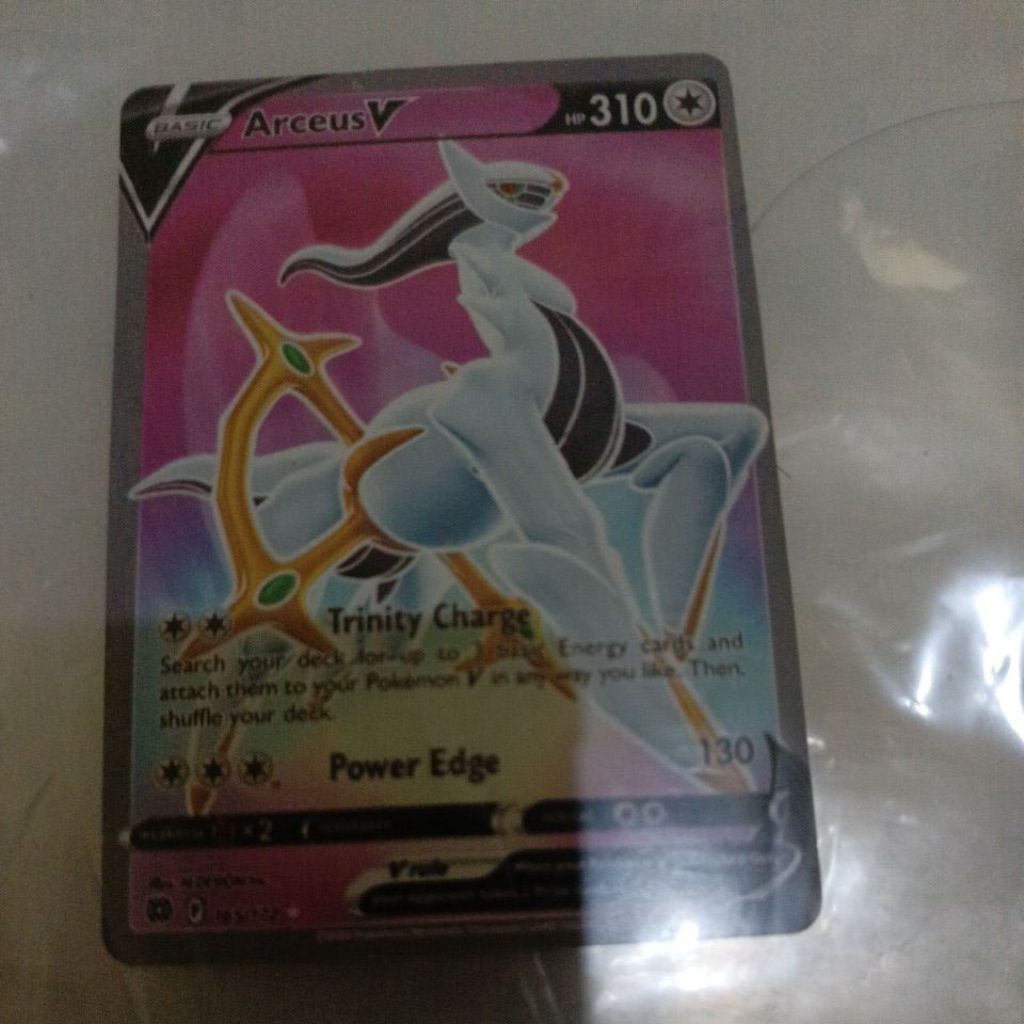 arceus v kw cuma untuk pamer