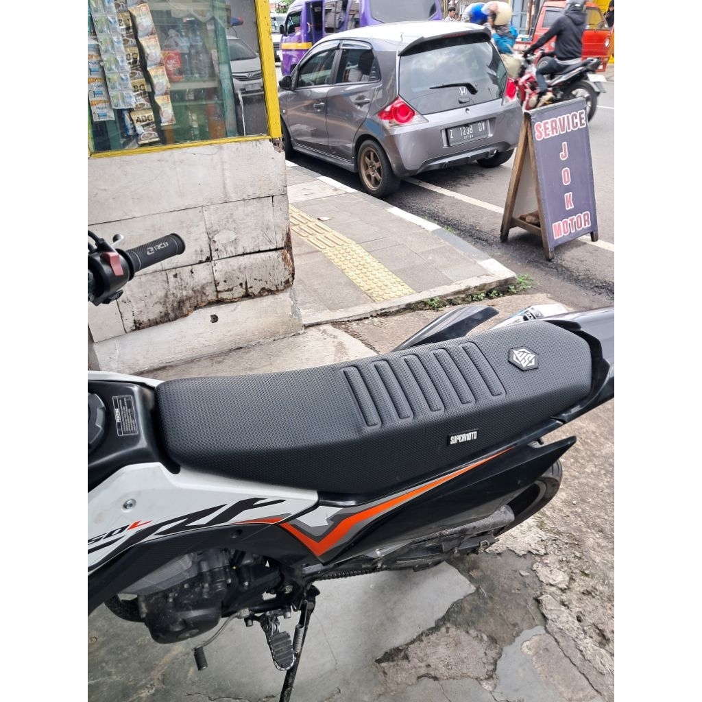 KULIT JOK MOTOR SUPERMOTO CRF,WR,KLX,D'TRACKER