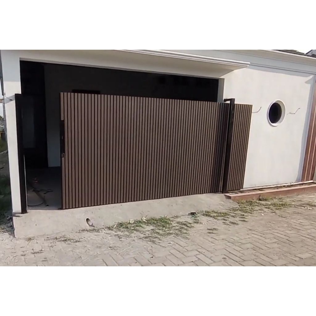GERBANG PAGAR WPC MURAH MODERN MINIMALIS