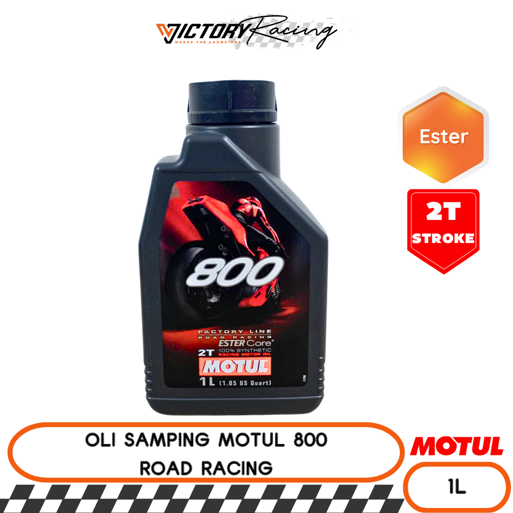 Oli Samping Motul 800 2T Factory Line Road Race 1L Made in France