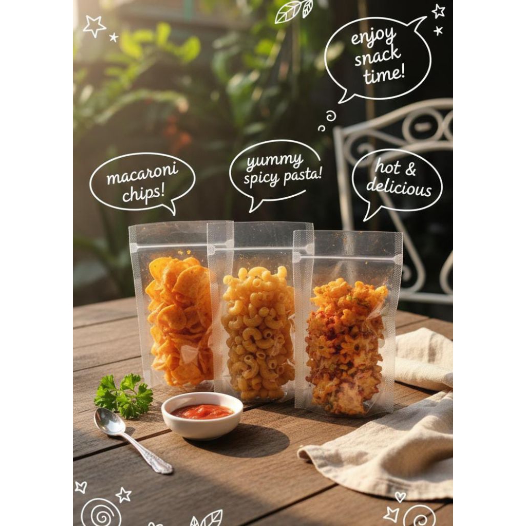 aneka cemilan seblak kering