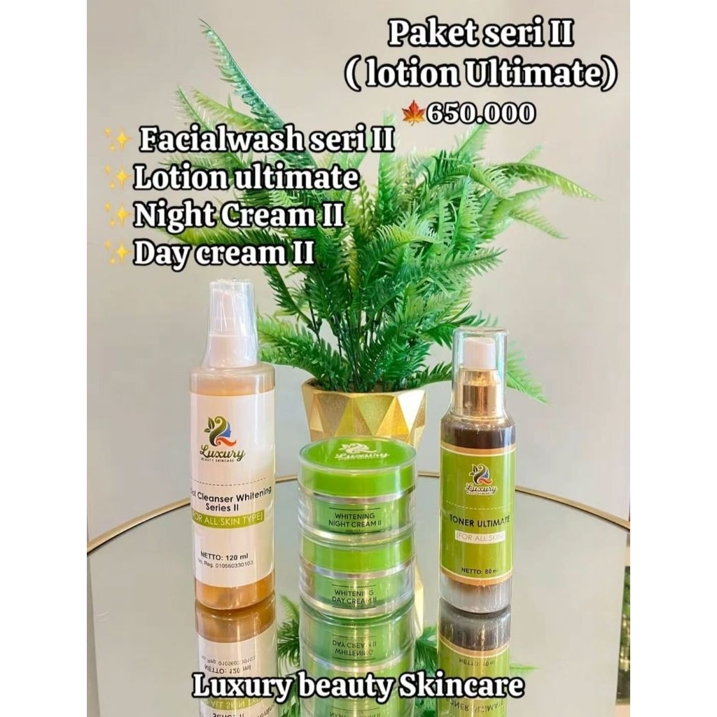 LUXURY BEAUTY SKINCARE ~ PAKET SERI II ULTIMATE