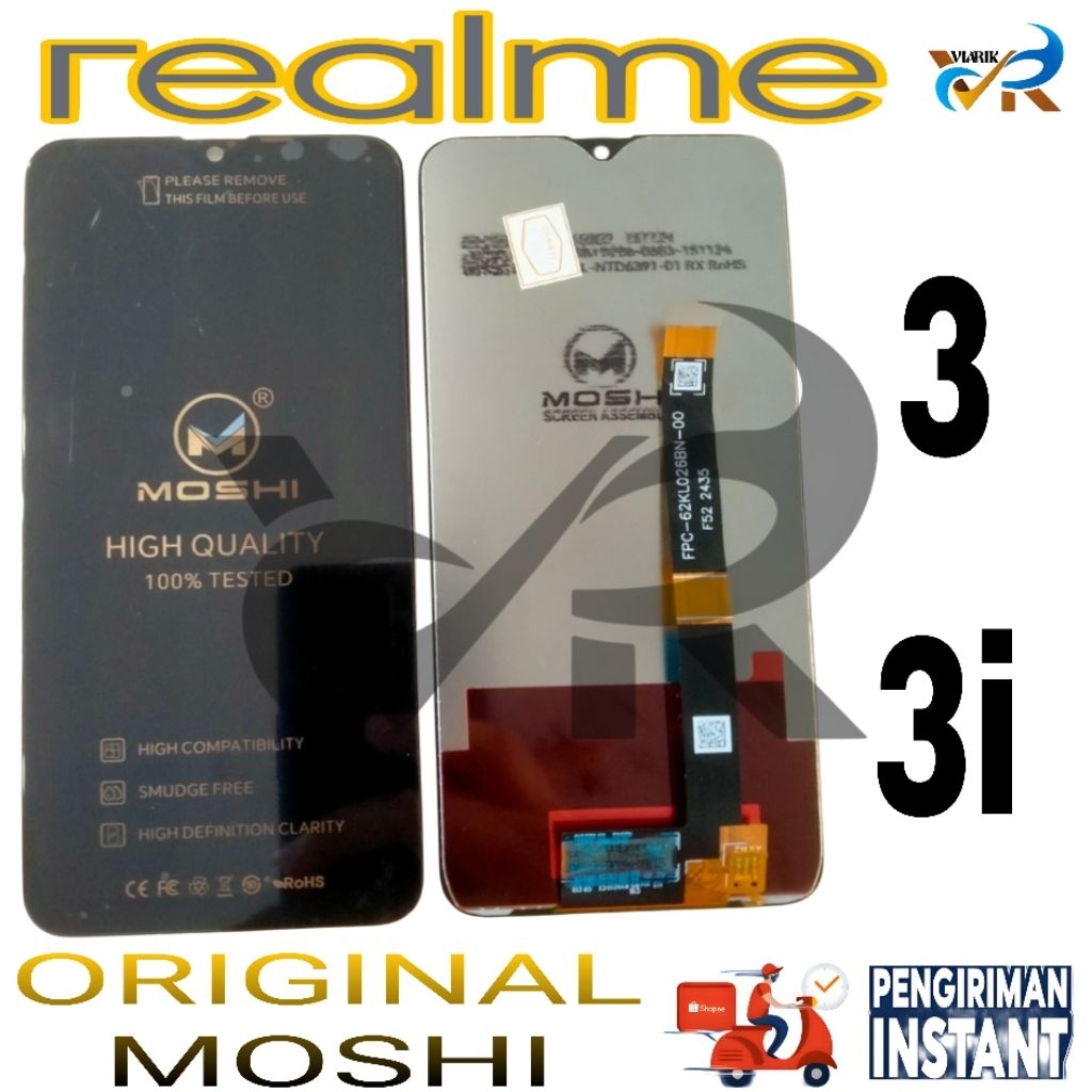LCD REALME 3 / REALME 3i ORIGINAL MOSHI